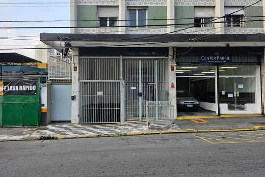 Fachada e portaria de apartamento à venda com 1 quarto, 50m² em Água Branca, São Paulo