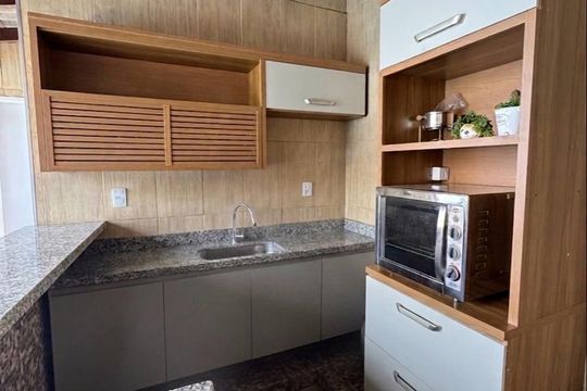 Cozinha de casa para alugar com 4 quartos, 140m² em Tubalina, Uberlândia