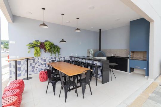 área comum de apartamento à venda com 2 quartos, 35m² em Jaguaré, São Paulo