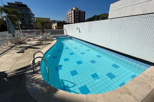 Área comum - Piscina de apartamento à venda com 2 quartos, 74m² em Vila Valqueire, Rio de Janeiro