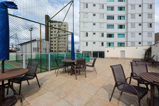 Área comum - Piscina de apartamento à venda com 3 quartos, 95m² em Caiçara-adelaide, Belo Horizonte
