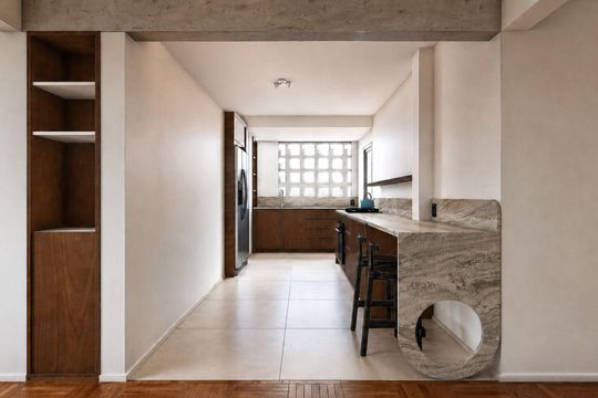 Cozinha de apartamento à venda com 3 quartos, 95m² em Vila Nova Conceição, São Paulo