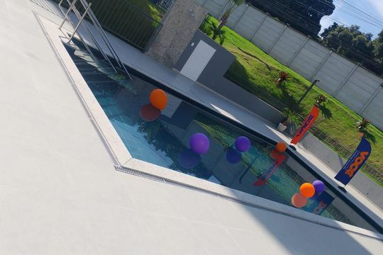 Área externa de apartamento para alugar com 2 quartos, 47m² em Jardim Paraíso, Nova Iguaçu