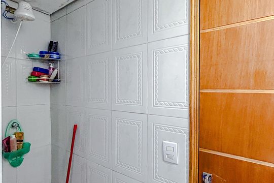 Banheiro de apartamento à venda com 2 quartos, 62m² em Vila Sao Geraldo, São Paulo