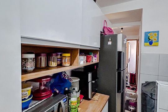 Cozinha de apartamento à venda com 2 quartos, 62m² em Vila Sao Geraldo, São Paulo
