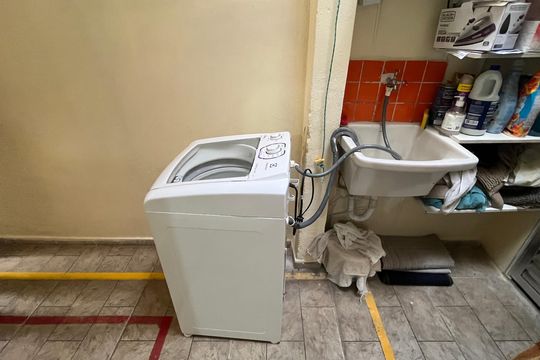 Área de serviço de kitnet/studio para alugar com 1 quarto, 30m² em Centro, Campinas