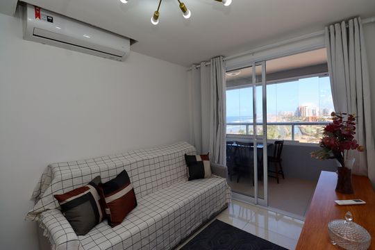 Sala de apartamento para alugar com 2 quartos, 72m² em Piatã, Salvador