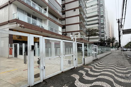 Fachada de apartamento para alugar com 2 quartos, 97m² em Gonzaga, Santos