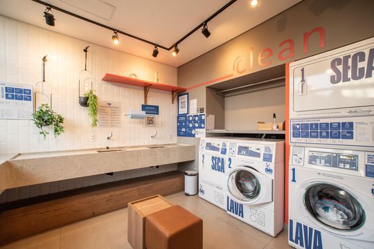 Área comum - Lavanderia de apartamento para alugar com 1 quarto, 28m² em Vila da Saúde, São Paulo