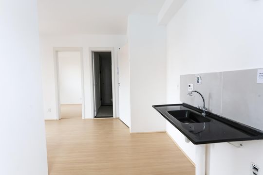 Cozinha de apartamento à venda com 2 quartos, 40m² em Vila Andrade, São Paulo
