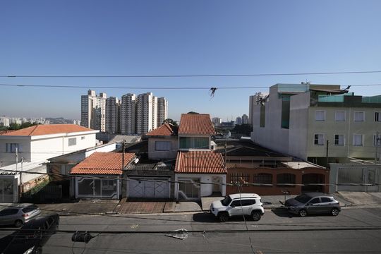 Vista da Sacada de apartamento para alugar com 2 quartos, 100m² em Jardim Stella, Santo André