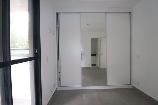 Quarto 1 suíte de apartamento à venda com 2 quartos, 49m² em Jardim, Santo André