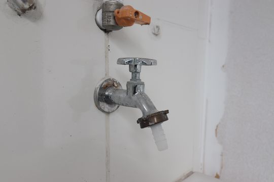 Área de Serviço de apartamento à venda com 2 quartos, 49m² em Jardim, Santo André