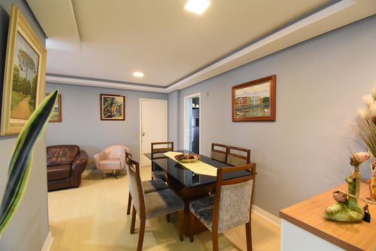 Sala de apartamento à venda com 3 quartos, 89m² em Portão, Curitiba