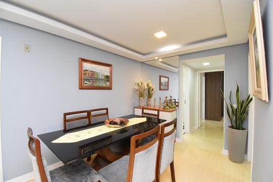 Sala de apartamento à venda com 3 quartos, 89m² em Portão, Curitiba