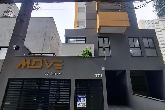 Fachada de apartamento à venda com 2 quartos, 49m² em Jardim, Santo André