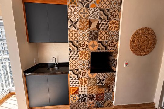 Churrasqueira de apartamento para alugar com 2 quartos, 79m² em Empresarial 18 do Forte, Barueri