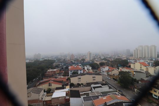Vista Varanda Sala de apartamento à venda com 3 quartos, 87m² em Vila Assunção, Santo André