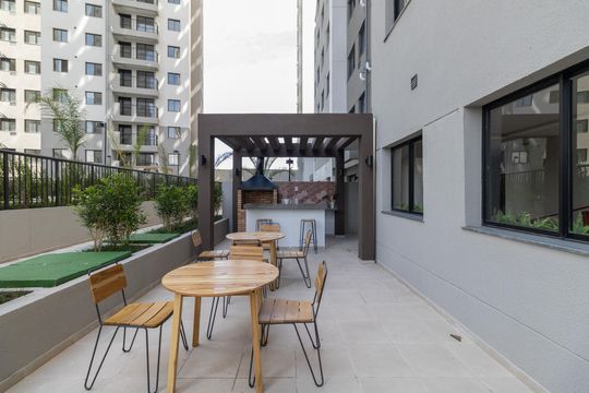 Área Comum - Churrasqueira de apartamento à venda com 2 quartos, 42m² em Cidade Antônio Estêvão de Carvalho, São Paulo