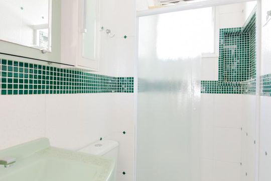 Banheiro da Suíte de apartamento à venda com 3 quartos, 90m² em Macedo, Guarulhos
