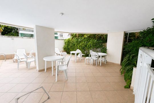 Área externa de apartamento à venda com 3 quartos, 125m² em Botafogo, Rio de Janeiro
