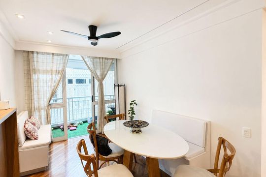 Sala de apartamento à venda com 3 quartos, 125m² em Botafogo, Rio de Janeiro