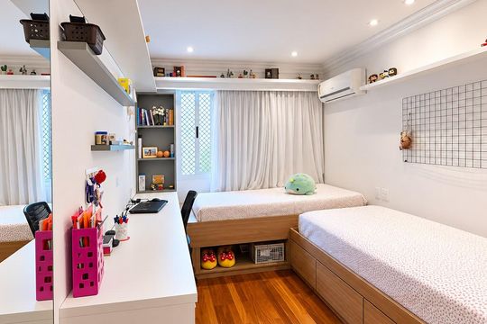 Quarto de apartamento à venda com 3 quartos, 125m² em Botafogo, Rio de Janeiro