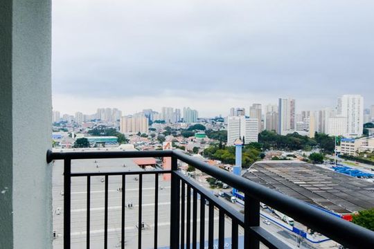 Varanda de apartamento à venda com 2 quartos, 41m² em Centro, Guarulhos