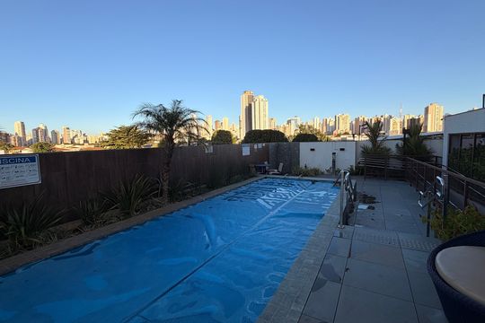 Área comum - Piscina de apartamento à venda com 3 quartos, 76m² em Setor Coimbra, Goiânia