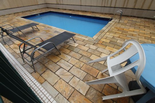 Área comum - Piscina de apartamento para alugar com 3 quartos, 115m² em Centro, São José dos Campos