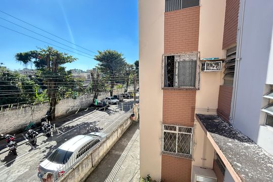 Vista do Quarto 1 de apartamento para alugar com 2 quartos, 50m² em Praça Seca, Rio de Janeiro