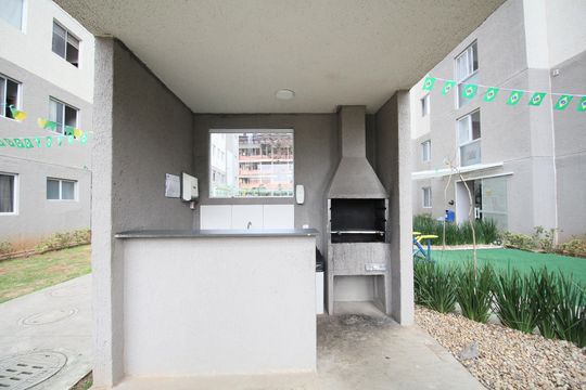Área comum - Churrasqueira de apartamento à venda com 2 quartos, 44m² em Jardim Paris, São Paulo