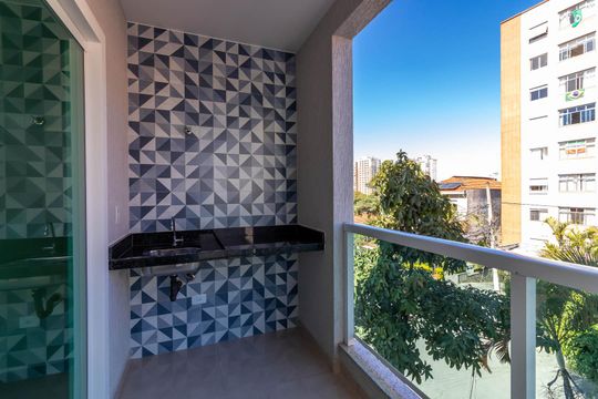 Varanda da Sala de apartamento para alugar com 2 quartos, 41m² em Jardim São Paulo, São Paulo
