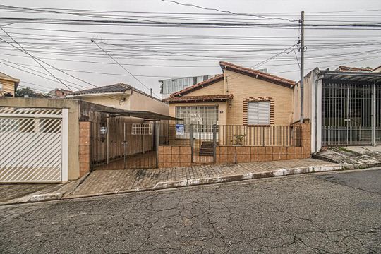 fachada de casa à venda com 3 quartos, 115m² em Vila Natalia, São Paulo