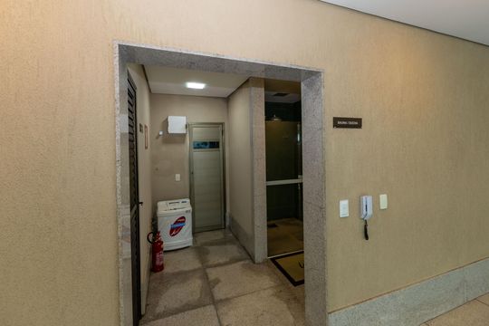 Área comum - Saúna de apartamento para alugar com 1 quarto, 57m² em Vila da Serra, Nova Lima