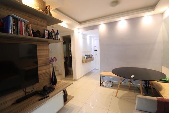 Sala de apartamento à venda com 2 quartos, 79m² em Taquara, Rio de Janeiro