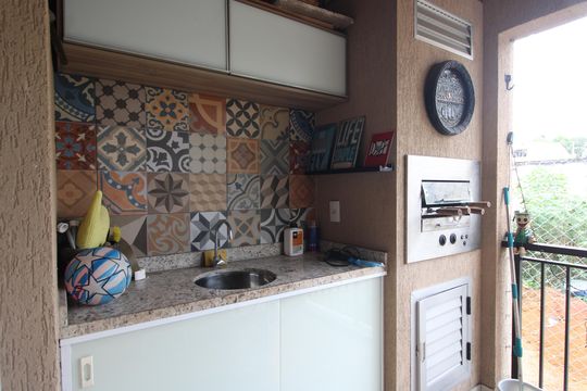 Sala - Varanda de apartamento à venda com 2 quartos, 79m² em Taquara, Rio de Janeiro