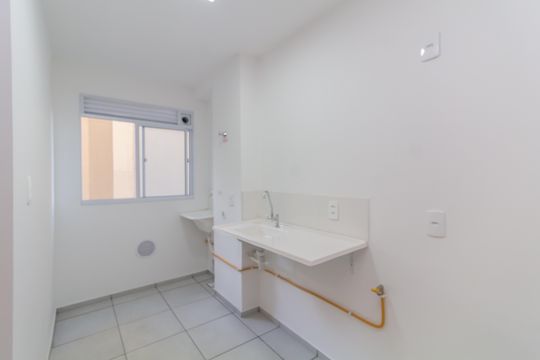 Cozinha e Área de Serviço de apartamento à venda com 2 quartos, 41m² em Parada Xv de Novembro, São Paulo