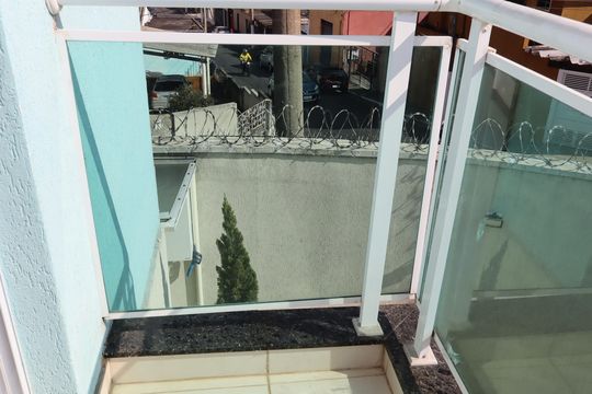 Varanda da Suíte 1 de casa à venda com 2 quartos, 93m² em Vila Celeste, São Paulo