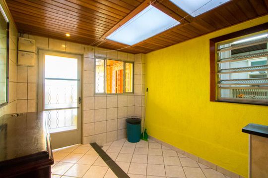 Área de serviço de casa à venda com 2 quartos, 112m² em Vila Bela Vista, Santo André