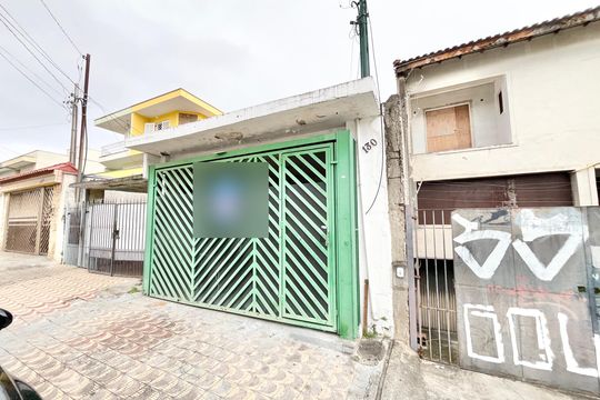 Fachada de casa à venda com 3 quartos, 130m² em Vila Isolina Mazzei, São Paulo