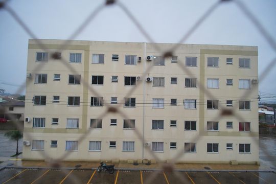 Vista do Quarto de apartamento para alugar com 2 quartos, 42m² em Santos Dumont, São Leopoldo