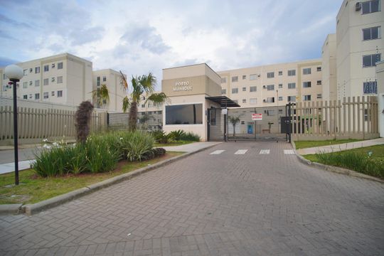 Fachada de apartamento para alugar com 2 quartos, 42m² em Santos Dumont, São Leopoldo