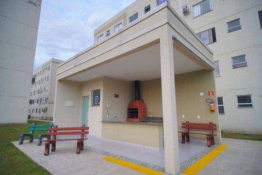 Área comum de apartamento para alugar com 2 quartos, 42m² em Santos Dumont, São Leopoldo
