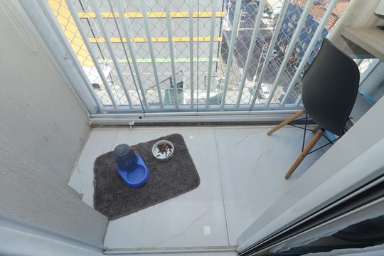Varanda de apartamento para alugar com 2 quartos, 55m² em Liberdade, São Paulo