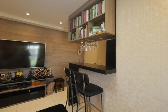 Sala de apartamento à venda com 2 quartos, 55m² em Liberdade, São Paulo