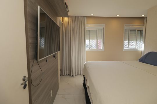 Suíte de apartamento para alugar com 2 quartos, 55m² em Liberdade, São Paulo