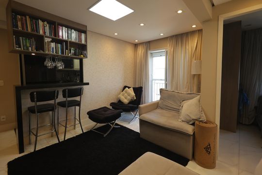 Sala de apartamento à venda com 2 quartos, 55m² em Liberdade, São Paulo
