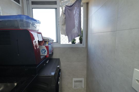 Área de Serviço de apartamento para alugar com 2 quartos, 55m² em Liberdade, São Paulo