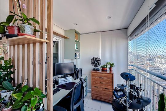 Varanda de apartamento à venda com 2 quartos, 67m² em Vila Aricanduva, São Paulo